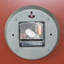 Abancourt Metal Wall Clock