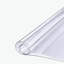 Housse de protection pour table transparente, housse de table 36 po x 72 po, nappe en plastique PVC de 1,5 mm d'épaisseur, protection de bureau imperméable pour bureau, table basse, table de salle à manger
