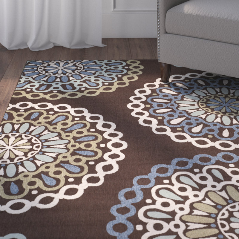 Centeno Veranda Performance Geometric Indoor/Outdoor Area Rug, Rectangle 6'7" x 9'6"
