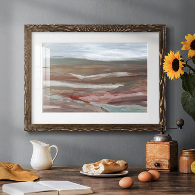 Valley Of Fall Framed On Paper Print