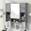 35'' X 28'' Modern Wall Mounted Bathroom Storage Cabinet-1634295508