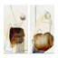 «Trendy Abstracts with Colorful Shapes VII», ensemble de 2 peintures-656937686-656937687