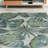 Rymer 5' x 8' Beige Teal and Green Tropical Botanical Leaves Area Rug-1266294388