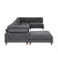 Canapé modulaire à large assise en velours côtelé-1903185267-1903185268