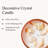 Apple Cinnamon Crystal Scented Candle, 6.98 oz