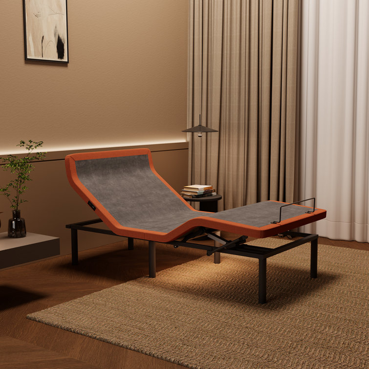 EE-5000P Adjustable Bed Frame With Pillow Tilt, Massagae, Wireless Control- 5000Series Queen