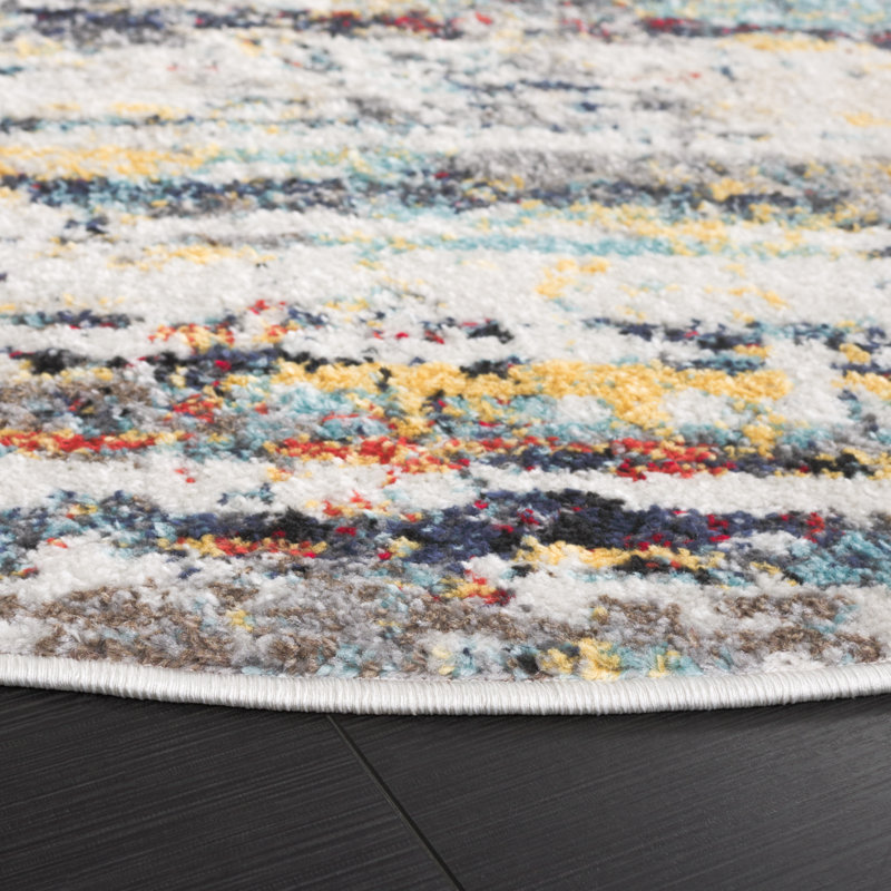 Doffin Performance Abstract Rug, Round 6'
