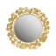 Miroir mural rond de 30,5 po Gold Leaf