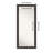 Sloped Non-Beveled Framed Full-Length Floor Leaner Mirror-120330230