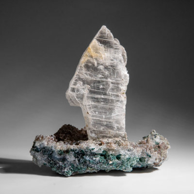 Gypsum Var. Selenite On Matrix From Rio Grande Do Sul, Brazil (2.5 Lbs)