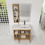 Freestanding Standard With Resin Top-1309091854