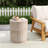 Outdoor/Indoor Lightweight Concrete Side Table