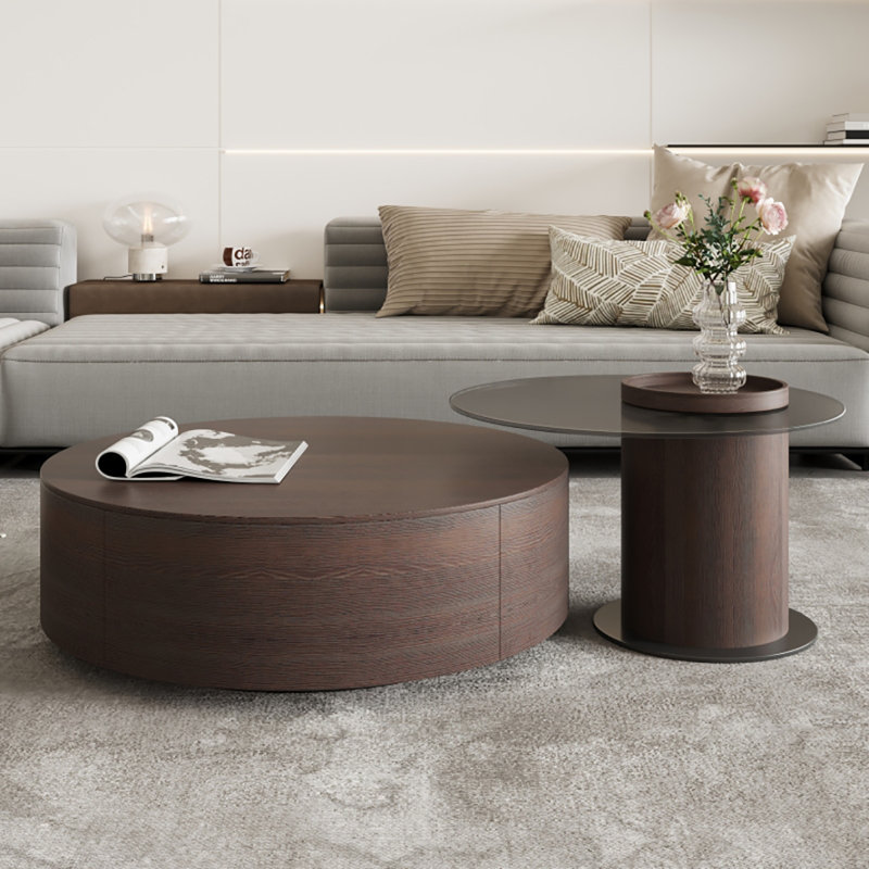 Table basse ronde de haut niveau
