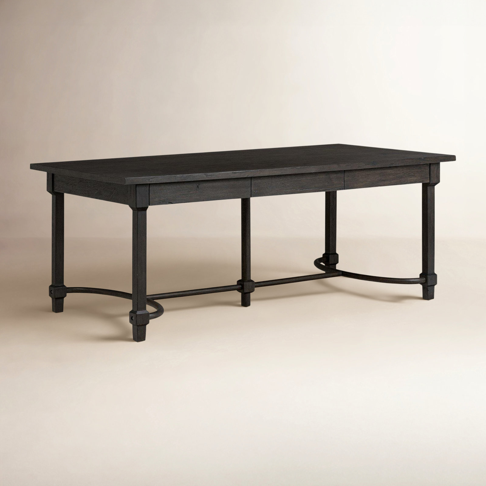 Edison Desk, Smoked Black