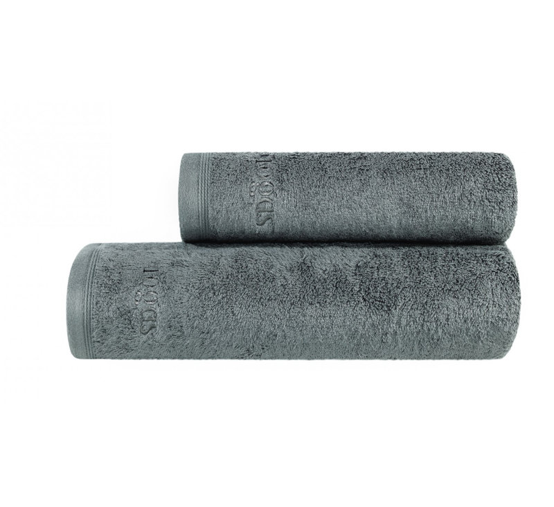 Poitiers Hand Towel, Dark Gray