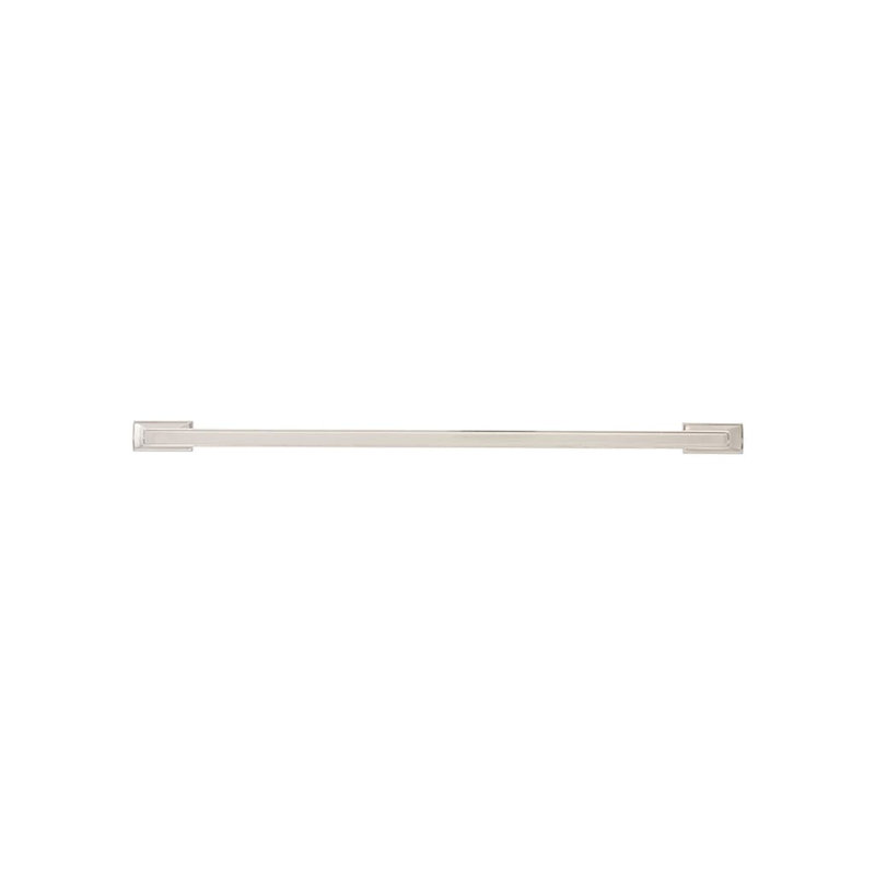 Brownstone Collection Handle Pull - Cabinet Pull - Transitional Hardware for Drawers & Cabinets, 12", Satin Nickel