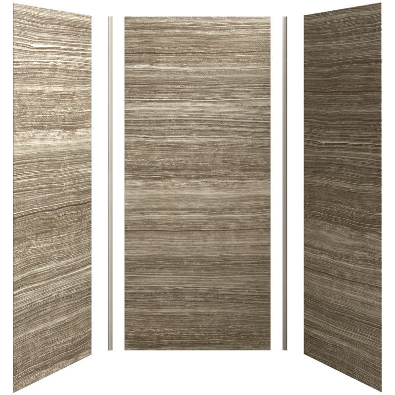 Ensemble de mur de douche Choreograph, Dune VeinCut, H 96 po x l 42 po x P 42 po