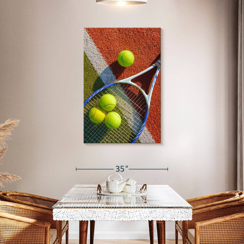 Jeu de tennis Sireci, H 45 po x l 30 po