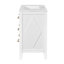 Ensemble de meuble-lavabo simple avec 3 tiroirs