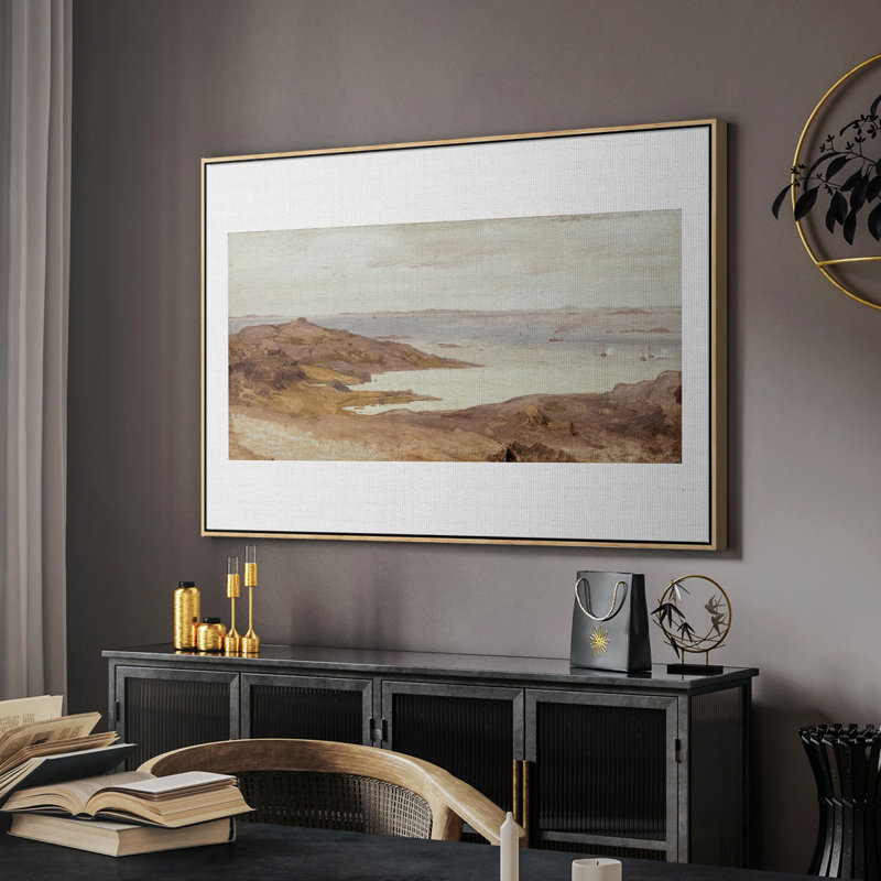 "Vintage Nautical -CLxxviii" sur toile, H 25 po x l 37 po