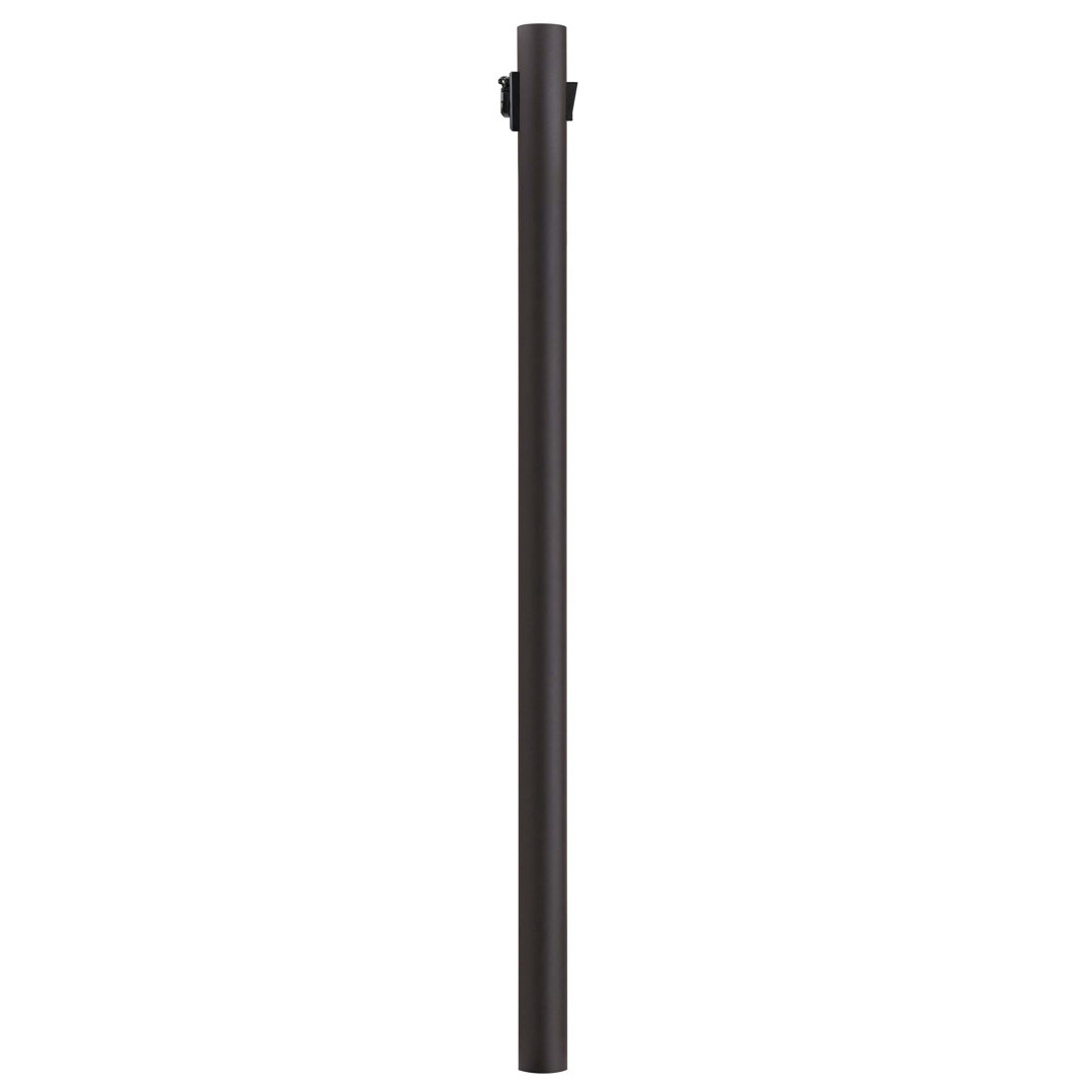 Solus 7, 8, or 10 ft. Outdoor Hardwired Direct Burial Lamp Post with Convenience Outlet and Dusk-to-Dawn Photocell Sensor Solus 