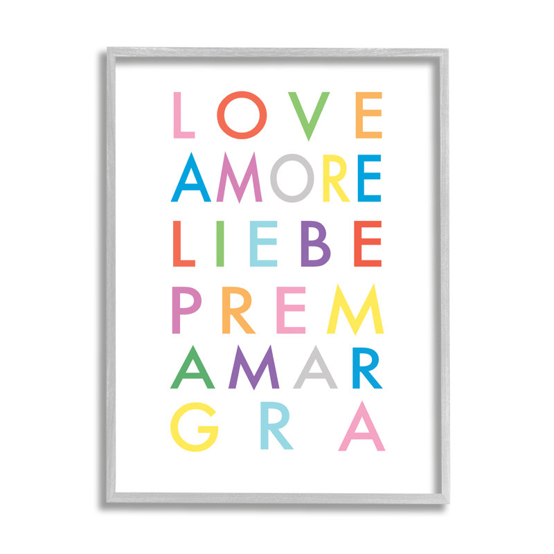 Love romantique, phrases - art textuel, H 30 po x l 24 po, Estampe numérique Farmhouse