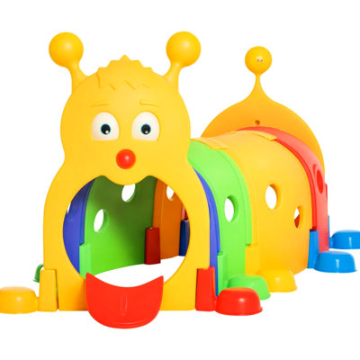 Tunnel Caterpillar Design For 3 - 6 Year Old , Indoor And Outdoor Playground, Stable Construction, Easy Setup ' Play Structure Tunnel, Cute Look, Use, Long Lasting, Multiple Choices