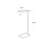 Liam Glass Top End Table