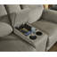 Causeuse inclinable électrique avec console Bufus-858836281