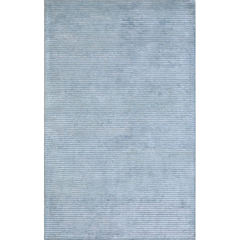 Striped Area Rug in Blue