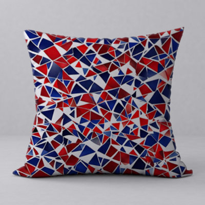 Abstract Reversible Throw Pillow