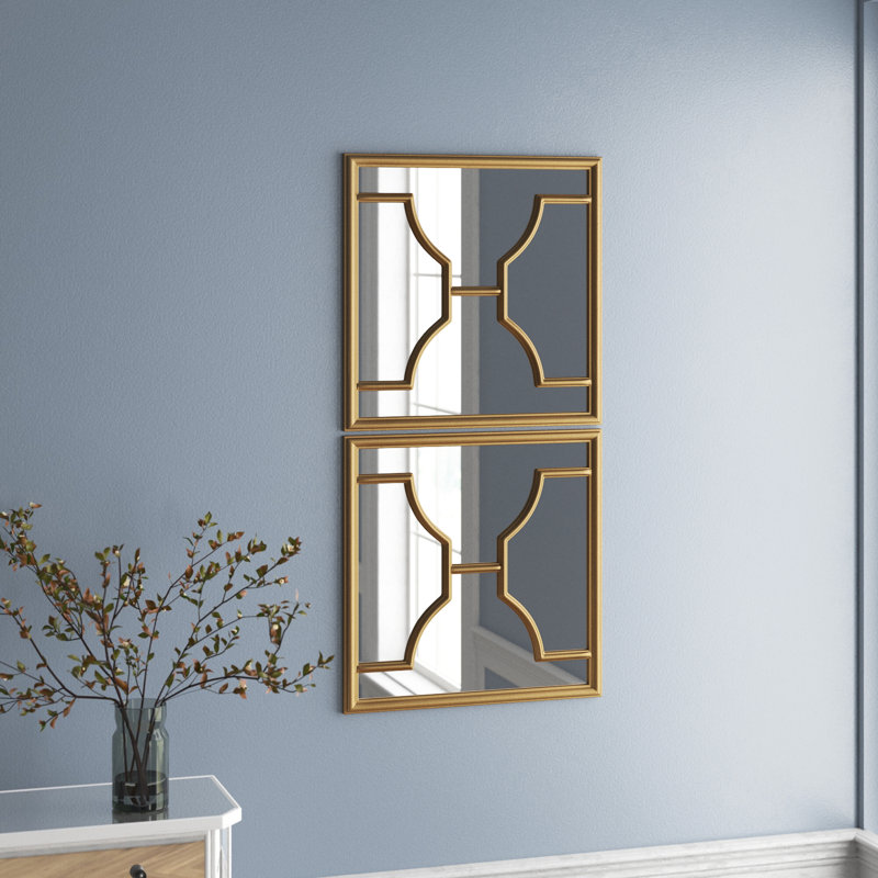 Metal Square Wall Mirror