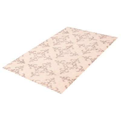 Tapis unique en laine noué à la main 4 pi 10 po x 8 pi New Age