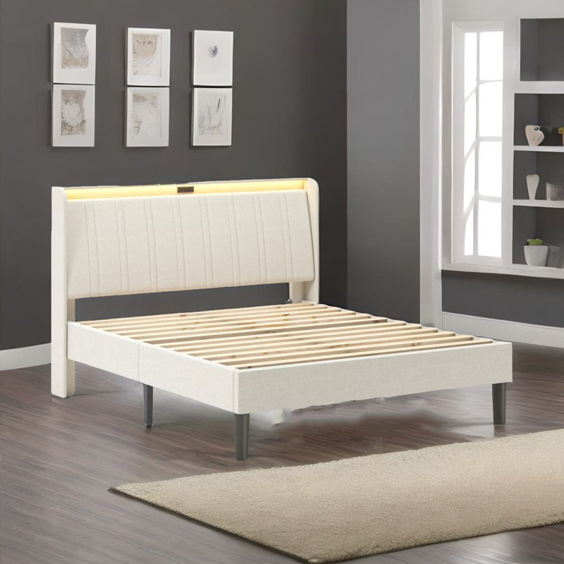 Structure de lit plateforme, Simple