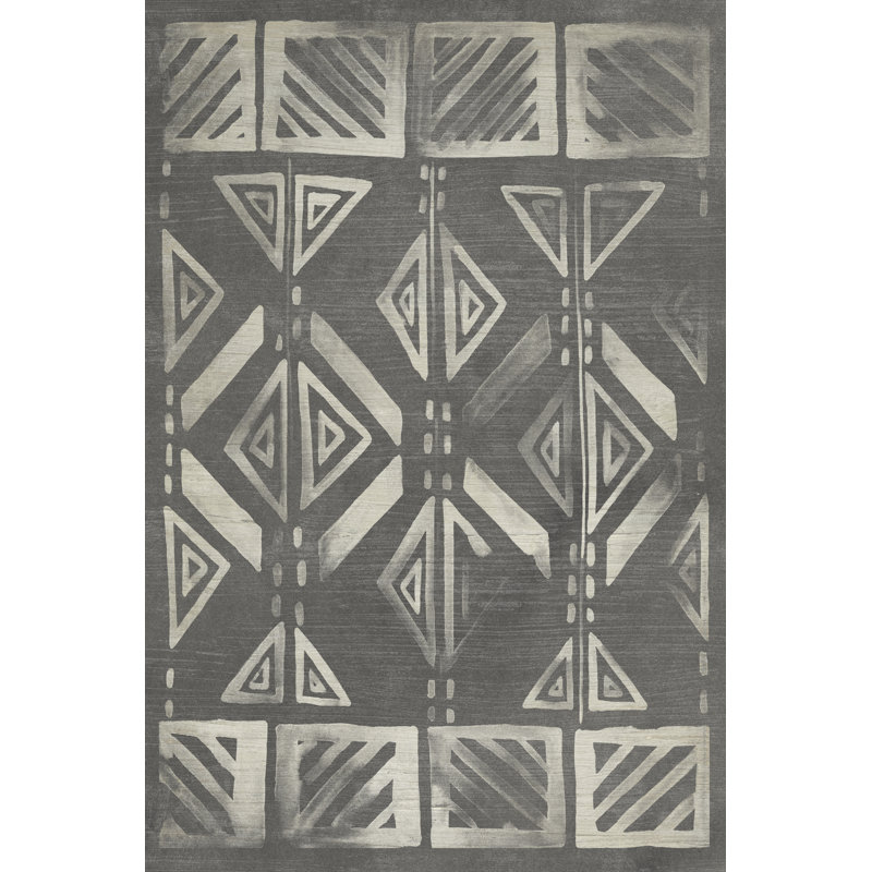 Mudcloth Patterns III - Wrapped Canvas Print, 46cm H x 30cm W