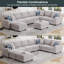 Canapé modulaire réversible à combinaison flexible-850758082