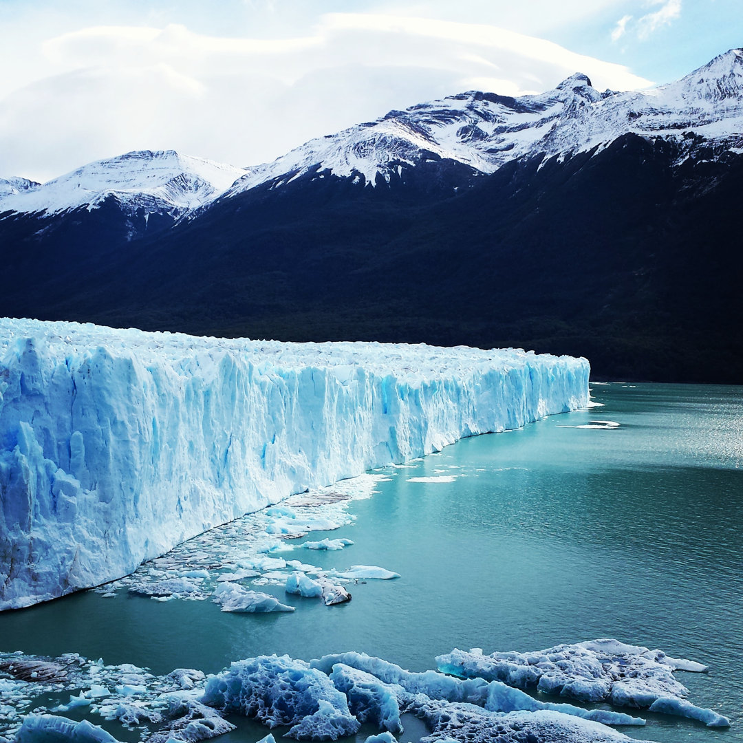 Leinwandbild Der Perito-Moreno-Gletscher