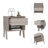 Nightstand Ferku, Open Shelf, One Drawer-326032429