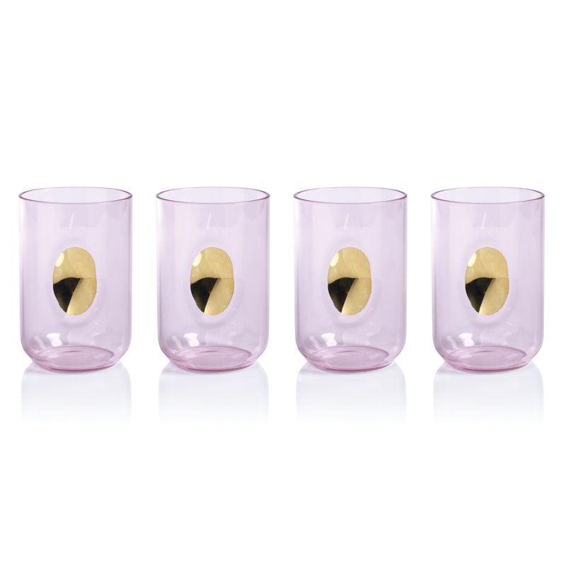 16,3 oz. Eastpoint Ensemble de verres à boire, Rose