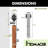 Brushed Nickel Classic Design Non-Bypass Single Track Two Door Hardware Kit-36324742