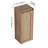 12" Bathroom Side Cabinet, Soft Close Doors, Float Mounting Design, (KD-Packing)-1931538909