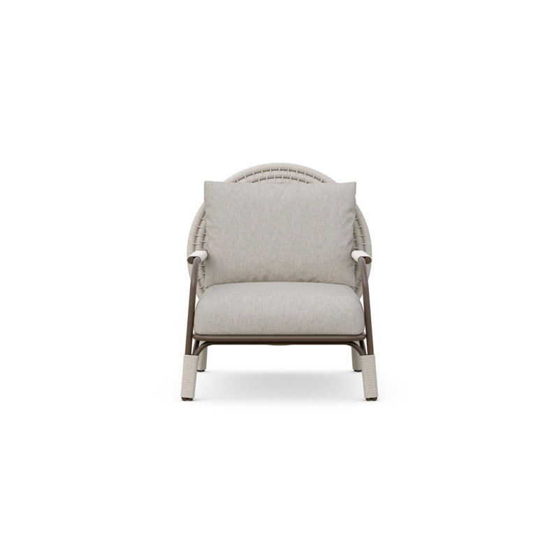 Zahara Club Chair Birch + Wheat Cushion