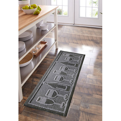 Tapis de cuisine en jacquard de conception intérieure et intérieure en jacquard de qualité supérieure, avec revêtement en caoutchouc antidérapant de qualité supérieure, avec doublure en caoutchouc de qualité supérieure