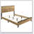 Fraser Natural Pine Queen Panel Bed