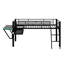 Lit mezzanine avec bureau Gaming, DEL