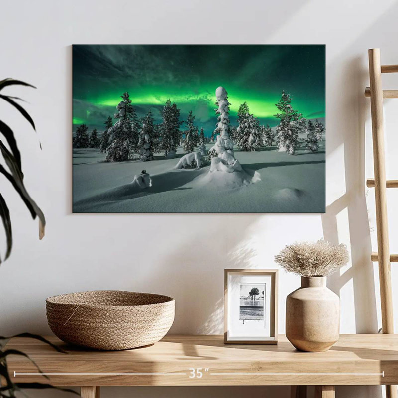 Alvord Polar Night, 16" H x 24" W