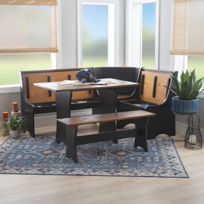 Alleris 6 - Person Pine Trestle Dining Set