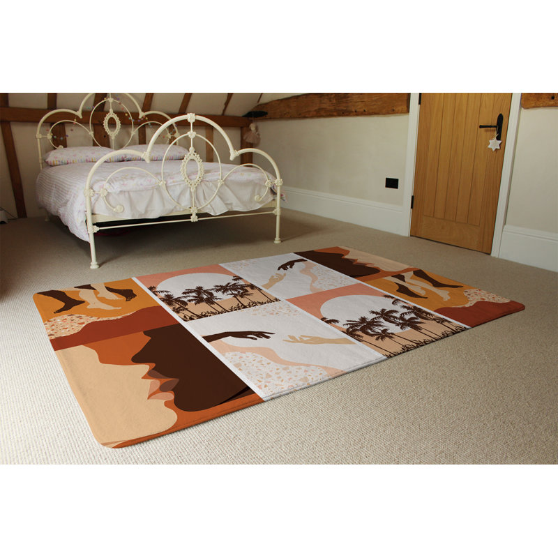 Jalessa Area Rug, Rectangle 60cm x 110cm