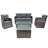 Rolonda 7 - Person Patio Conversation Sets with Cushions