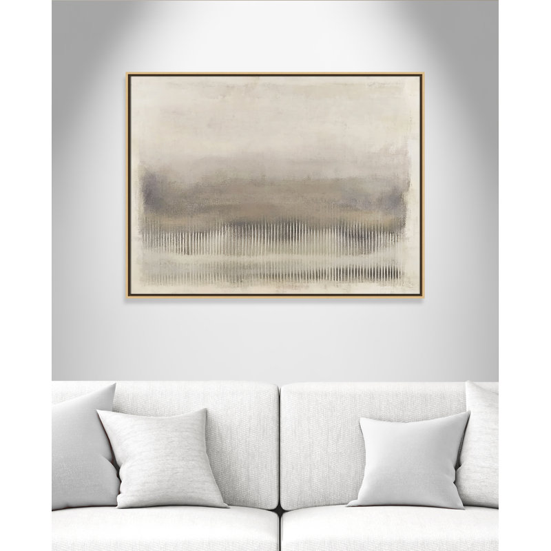 Équilibre équilibré II - reproduction de paysage par Irena Orlov, L 41,5 po x H 31,5 po, Toile avec cadre, Flotteur naturel